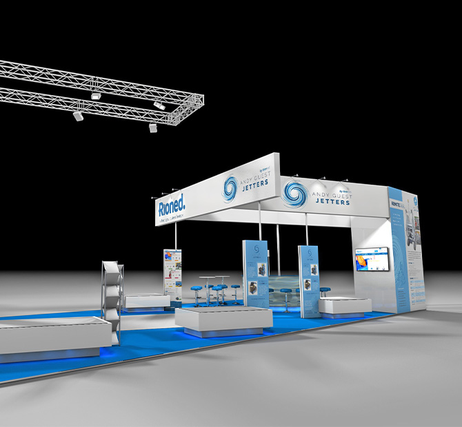 Andy Guest Jetters trade-show design