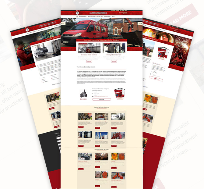 H.A. McEwen website development